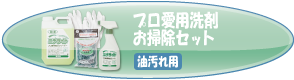 プロ愛用洗剤クリーナーセット油汚れ用:マイショップ